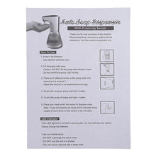 Load image into Gallery viewer, Touchless Soap Easy Dispense