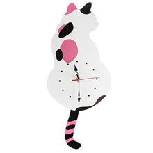 Load image into Gallery viewer, Cat Wall Clock