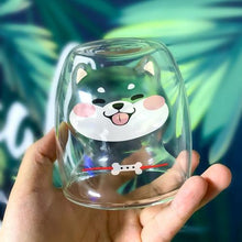 Load image into Gallery viewer, Double-Glass Doggy Cup