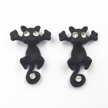 Load image into Gallery viewer, Trap Cat Stud Earrings