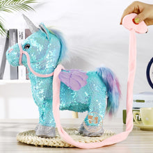 Load image into Gallery viewer, Sequin Walking Unicorn
