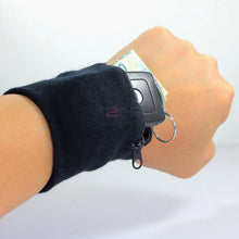 Load image into Gallery viewer, Wrist Pocket Storage Band
