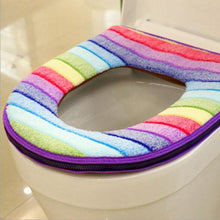 Load image into Gallery viewer, Rainbow Toilet Seat Cover
