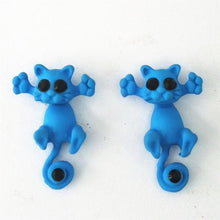 Load image into Gallery viewer, Trap Cat Stud Earrings

