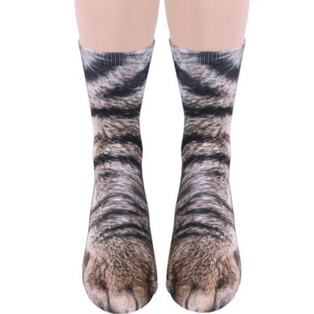 Animal Feet Printed Socks