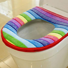 Load image into Gallery viewer, Rainbow Toilet Seat Cover
